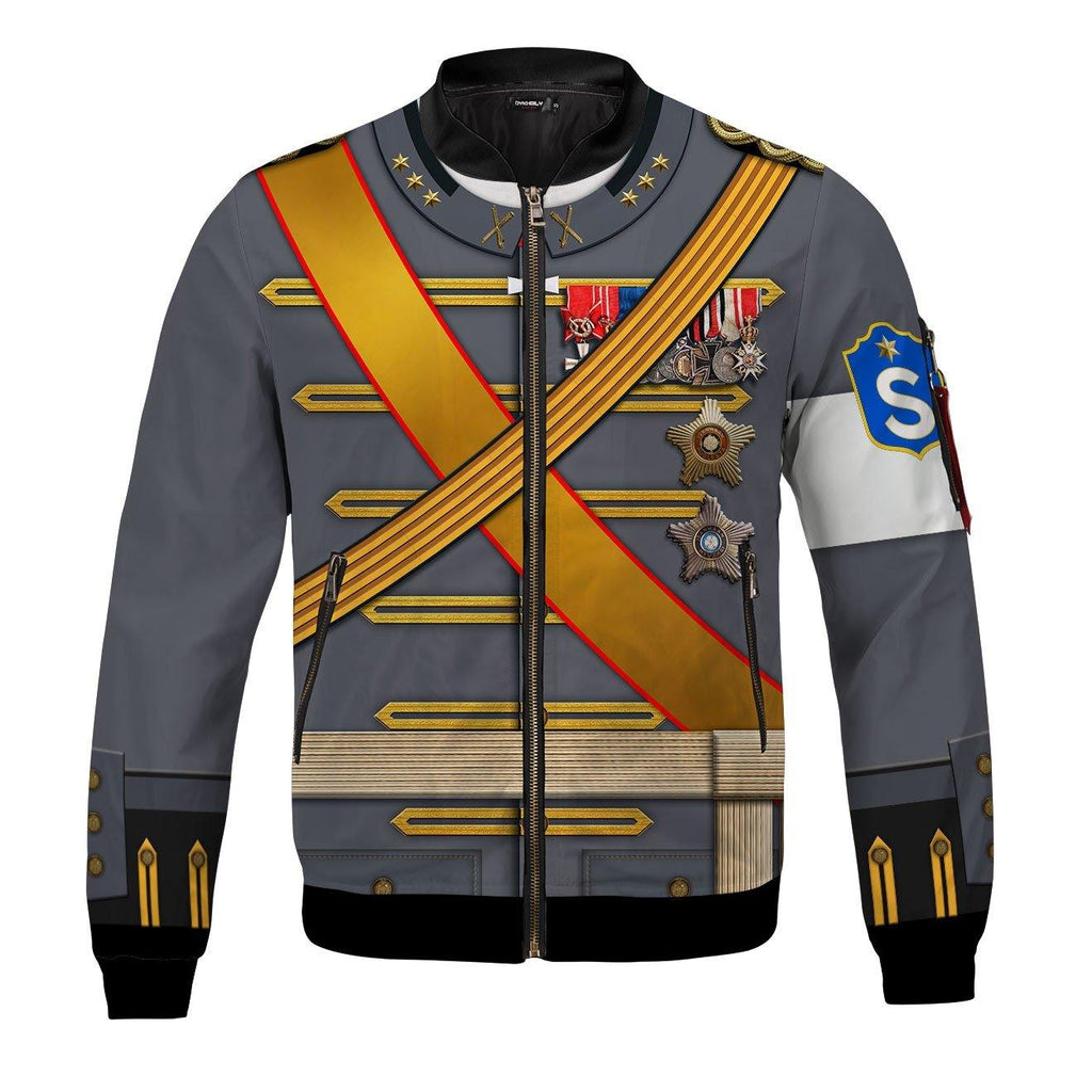 Carl Gustaf Emil Mannerheim Bomber Jacket - DucG