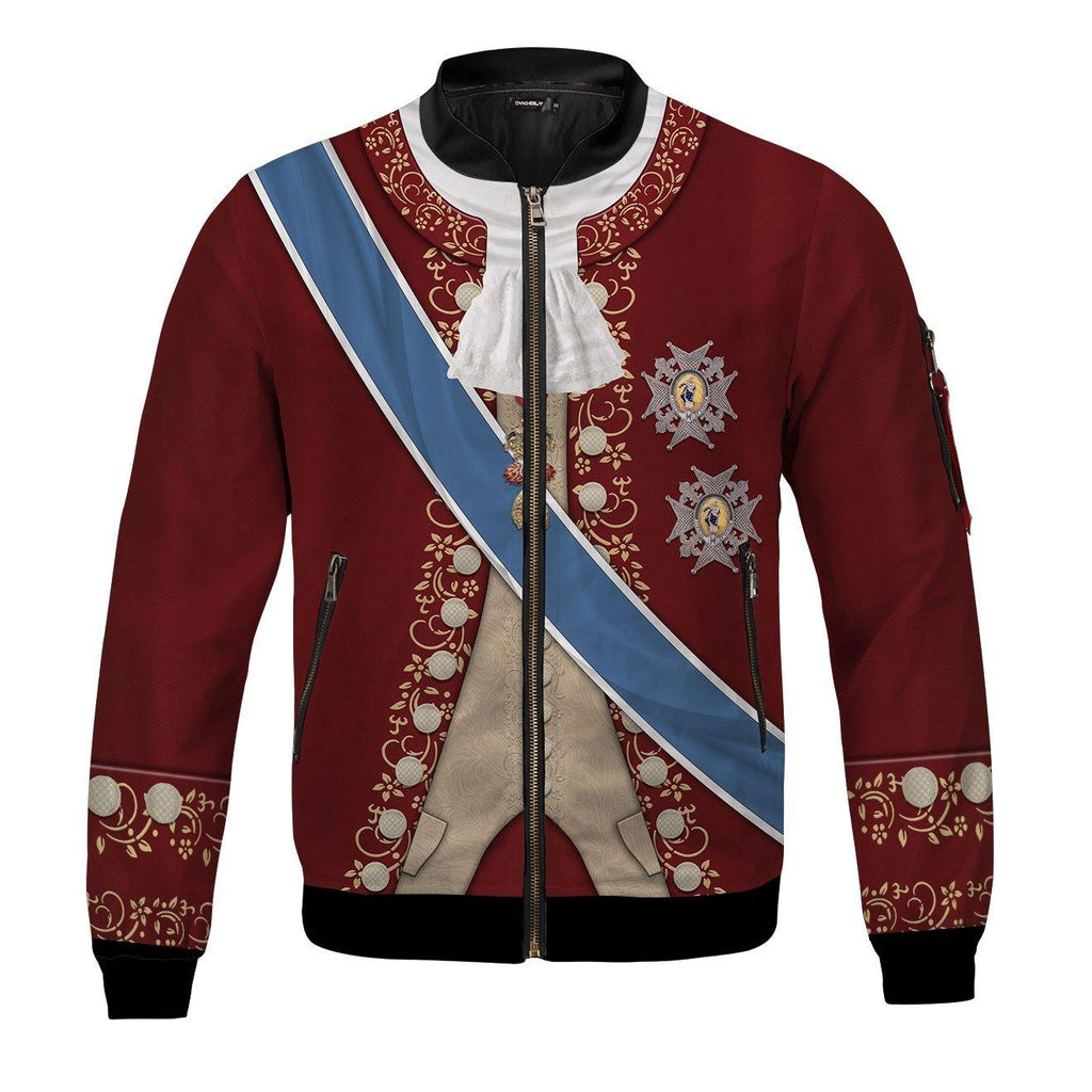 Charles III of Spain Bomber Jacket - DucG