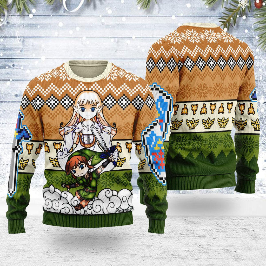 Christmas Sweater Art from The Wind Waker 01 - CustomsPig.com