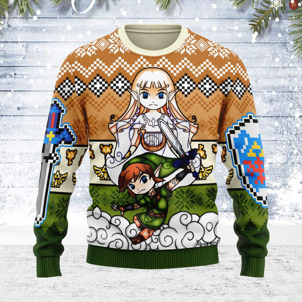 Christmas Sweater Art from The Wind Waker 01 - CustomsPig.com