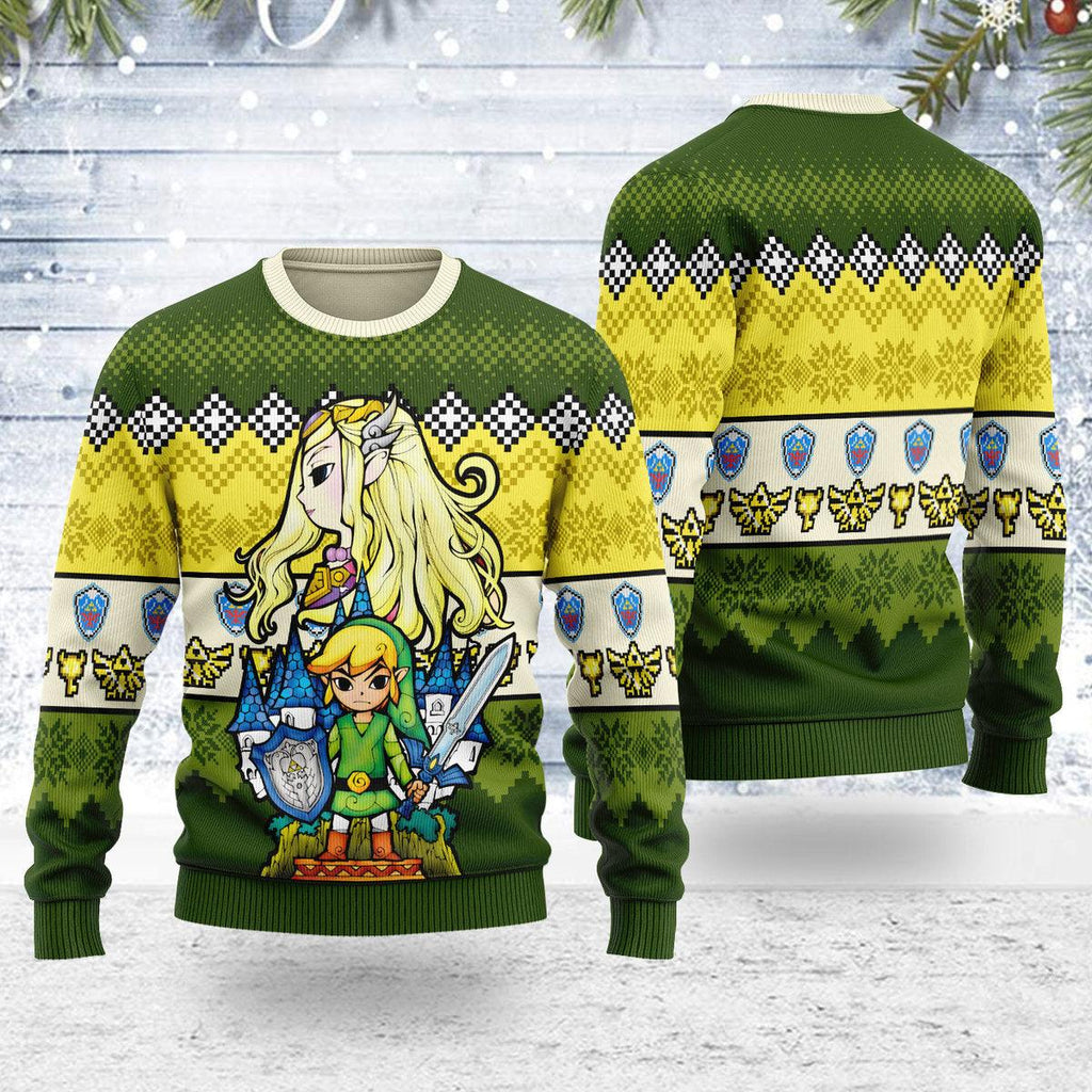 Christmas Sweater Art from The Wind Waker 02 - CustomsPig.com