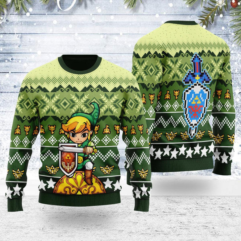 Christmas Sweater Art from The Wind Waker 03 - CustomsPig.com