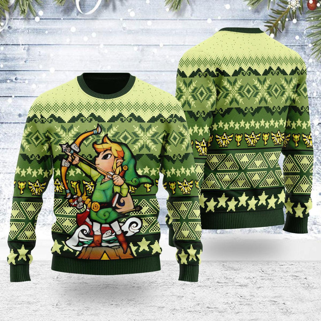 Christmas Sweater Art from The Wind Waker 04 - CustomsPig.com