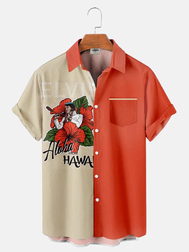 CLASSIC MUSIC EL06 CHARACTER PRINTED UNISEX CASUAL HAWAIIAN SHIRT - CustomsPig.com