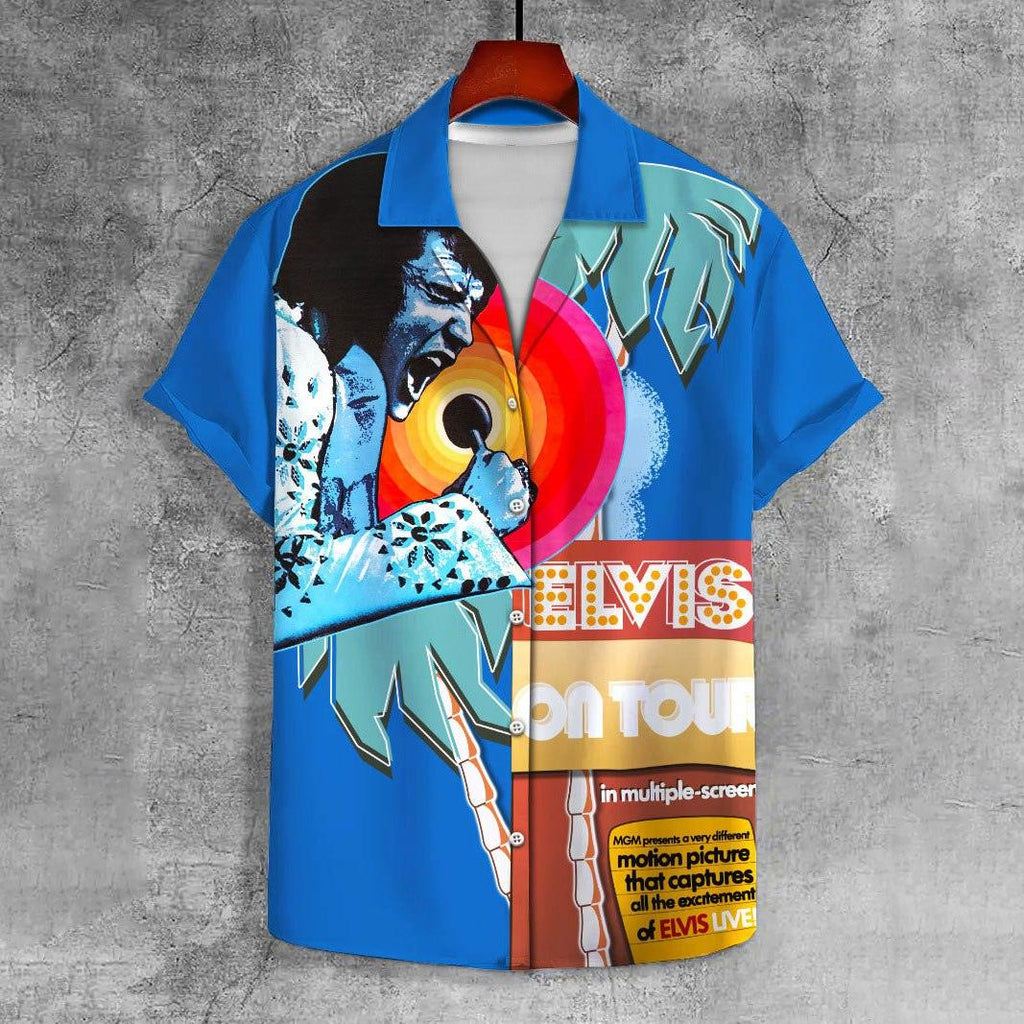 CLASSIC MUSIC LBS-002 CHARACTER PRINTED UNISEX CASUAL HAWAIIAN SHIRT - CustomsPig.com