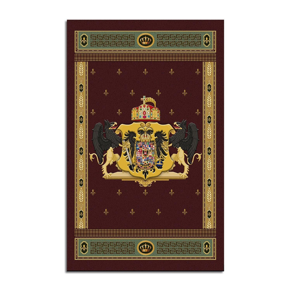 Coat Of Arms Francis II Holy Roman Empire Rug - CustomsPig