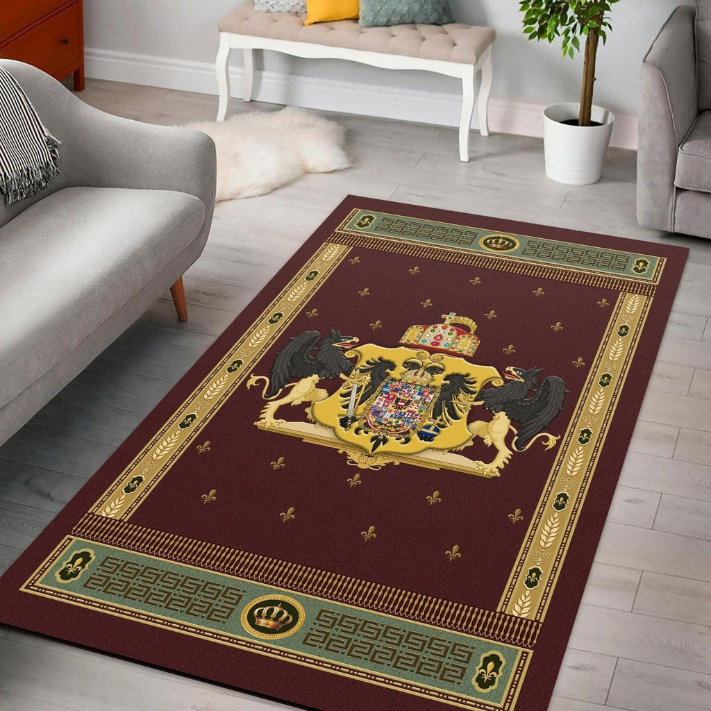 Coat Of Arms Francis II Holy Roman Empire Rug - CustomsPig