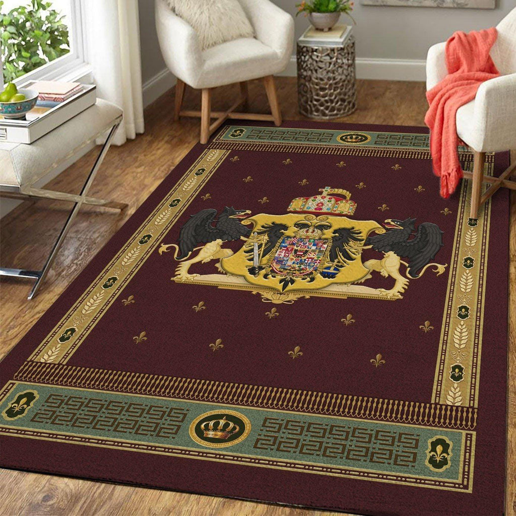 Coat Of Arms Francis II Holy Roman Empire Rug - CustomsPig