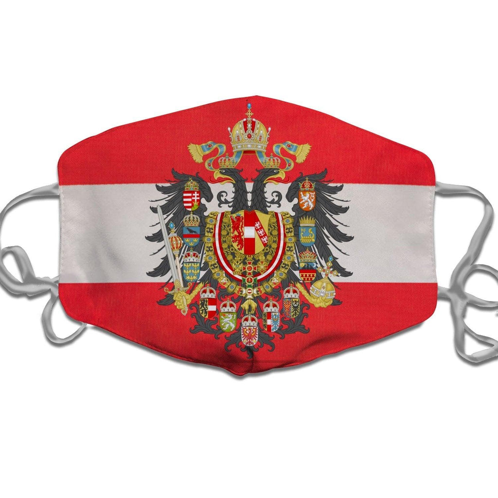 Coat Of Arms Of Austria-Hungary (until 1915) Face Mask - DucG