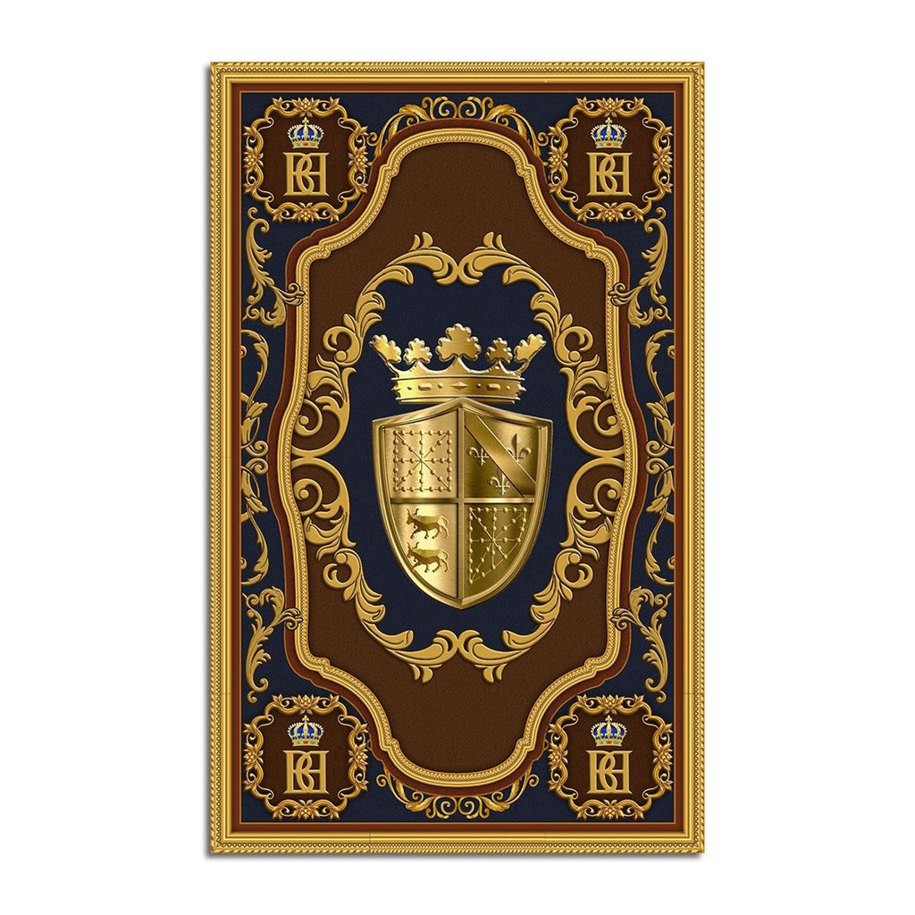 Coat of Arms of Henry IV of France Rug - CustomsPig