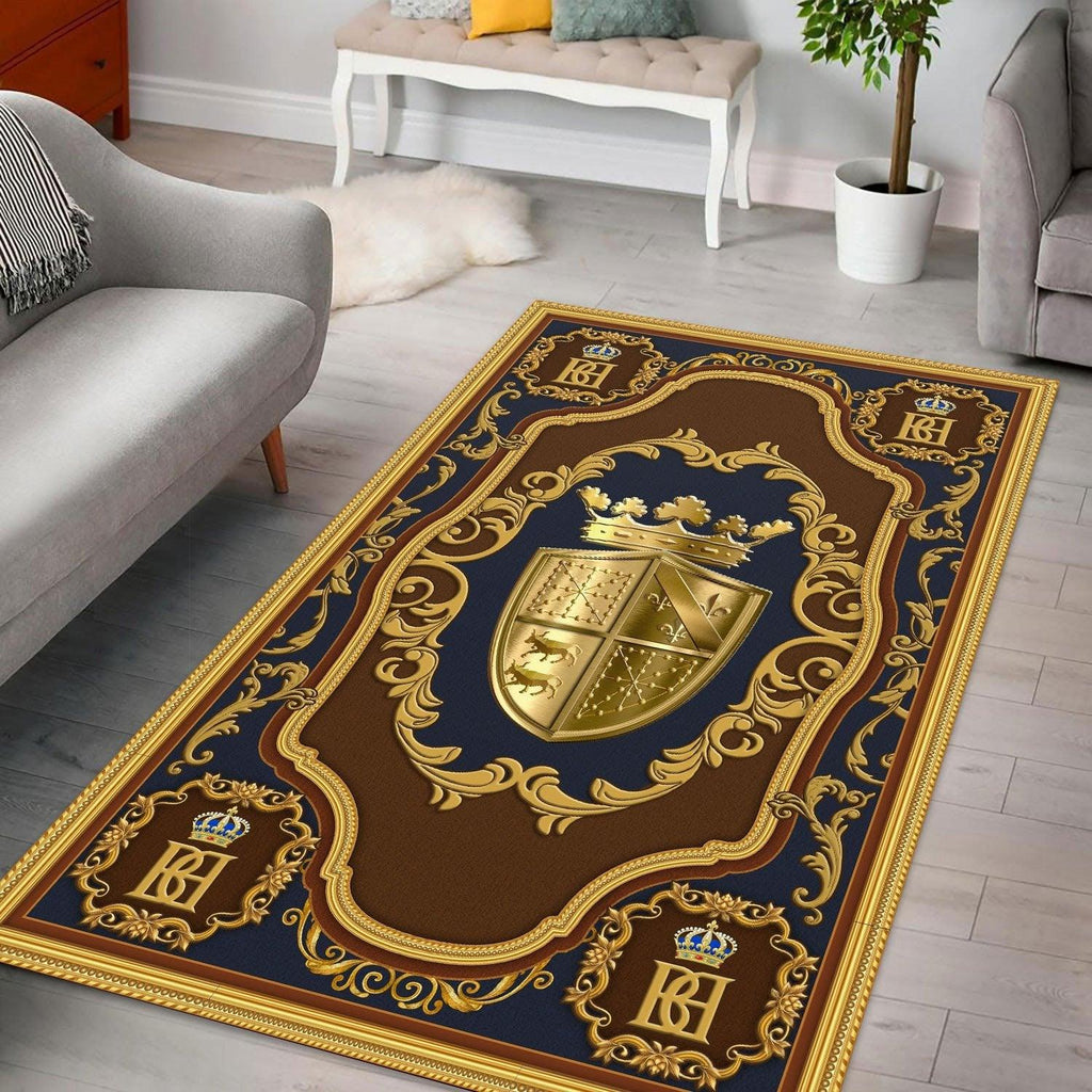 Coat of Arms of Henry IV of France Rug - CustomsPig