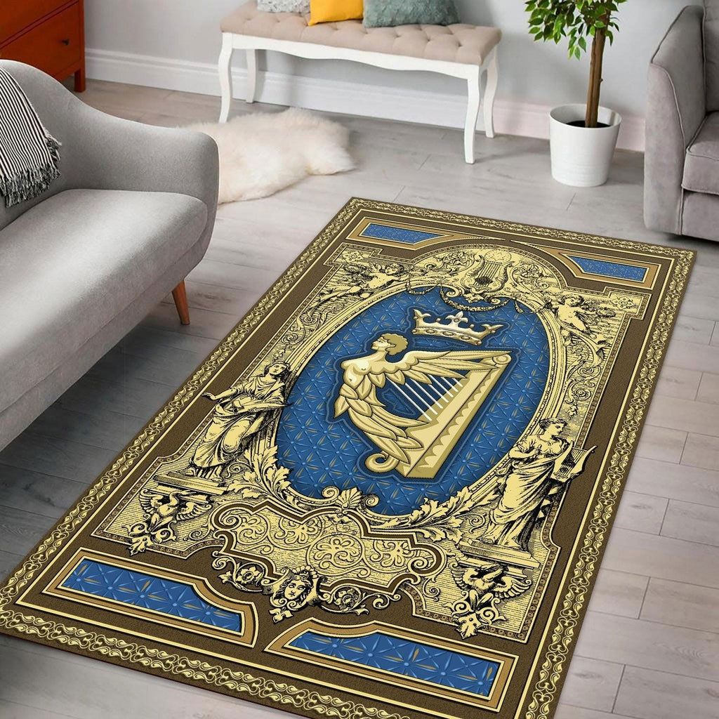 Coat of Arms of Ireland Rug - CustomsPig