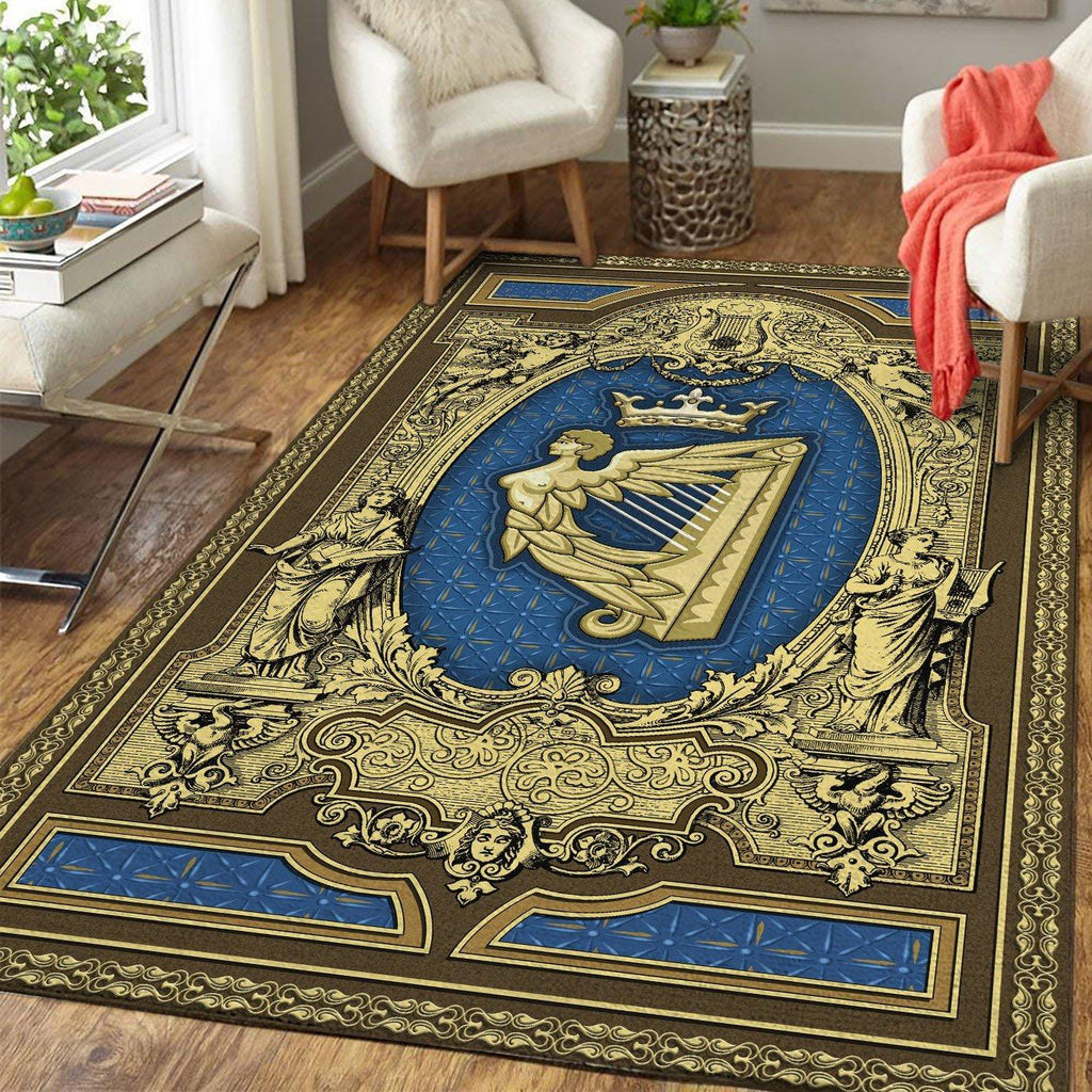 Coat of Arms of Ireland Rug - CustomsPig