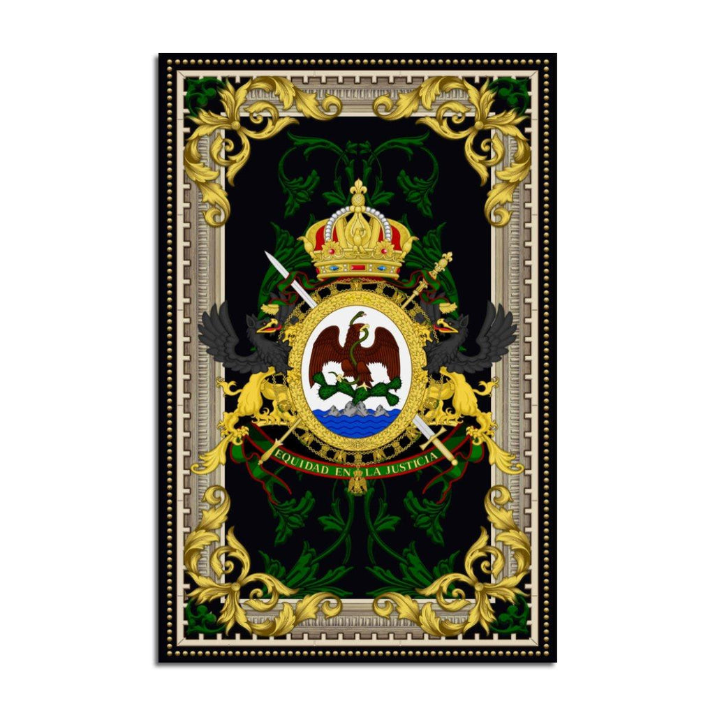 Coat of arms of Mexico Rug - CustomsPig