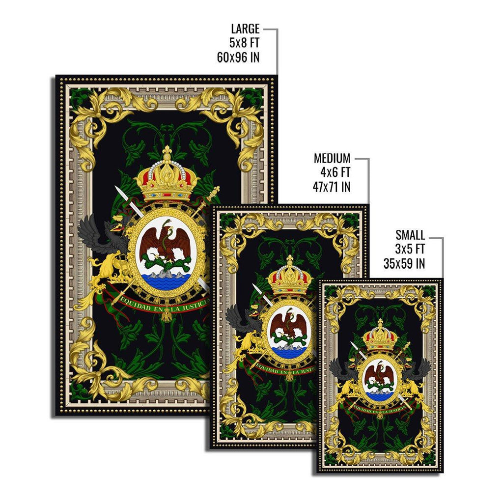 Coat of arms of Mexico Rug - CustomsPig