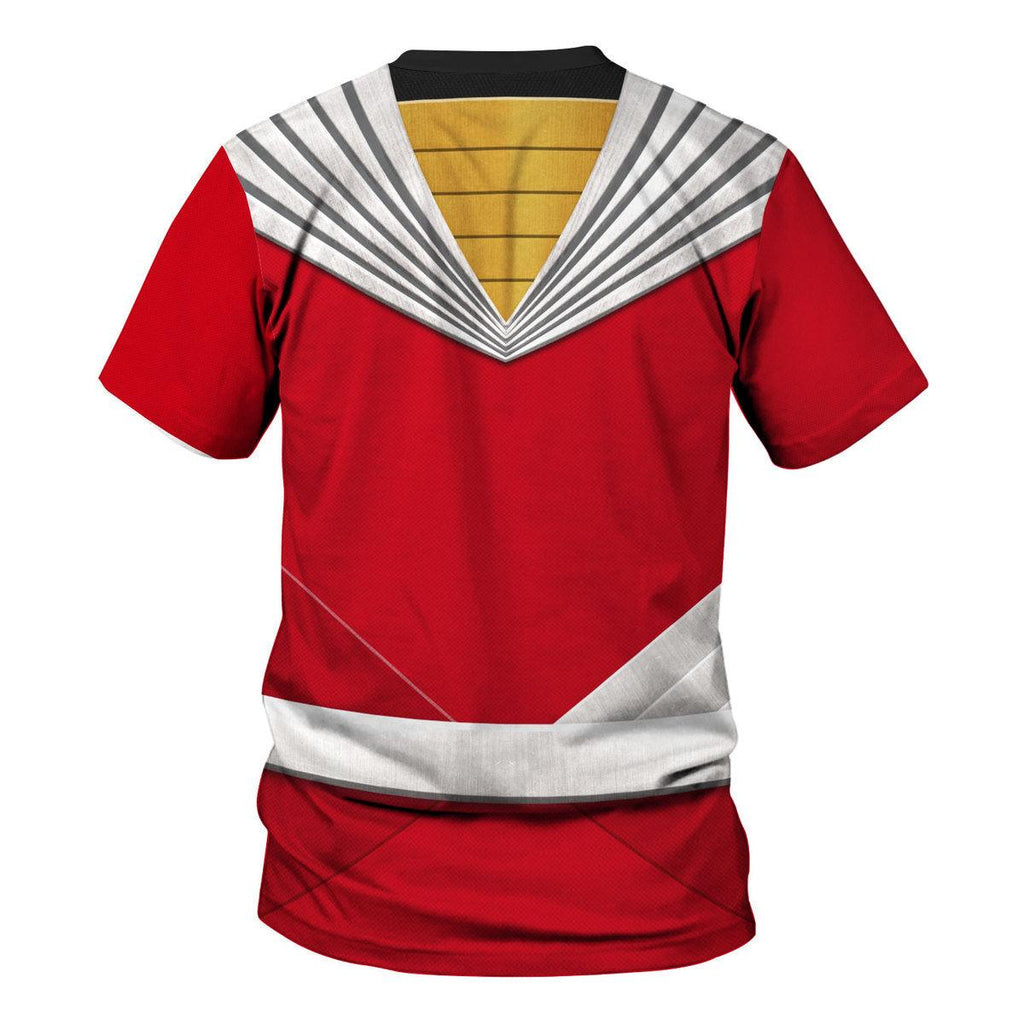 Cosmic Fury Red Ranger Hoodies Sweatshirt T-shirt ZipHoodies Sweatpants - CustomsPig.com