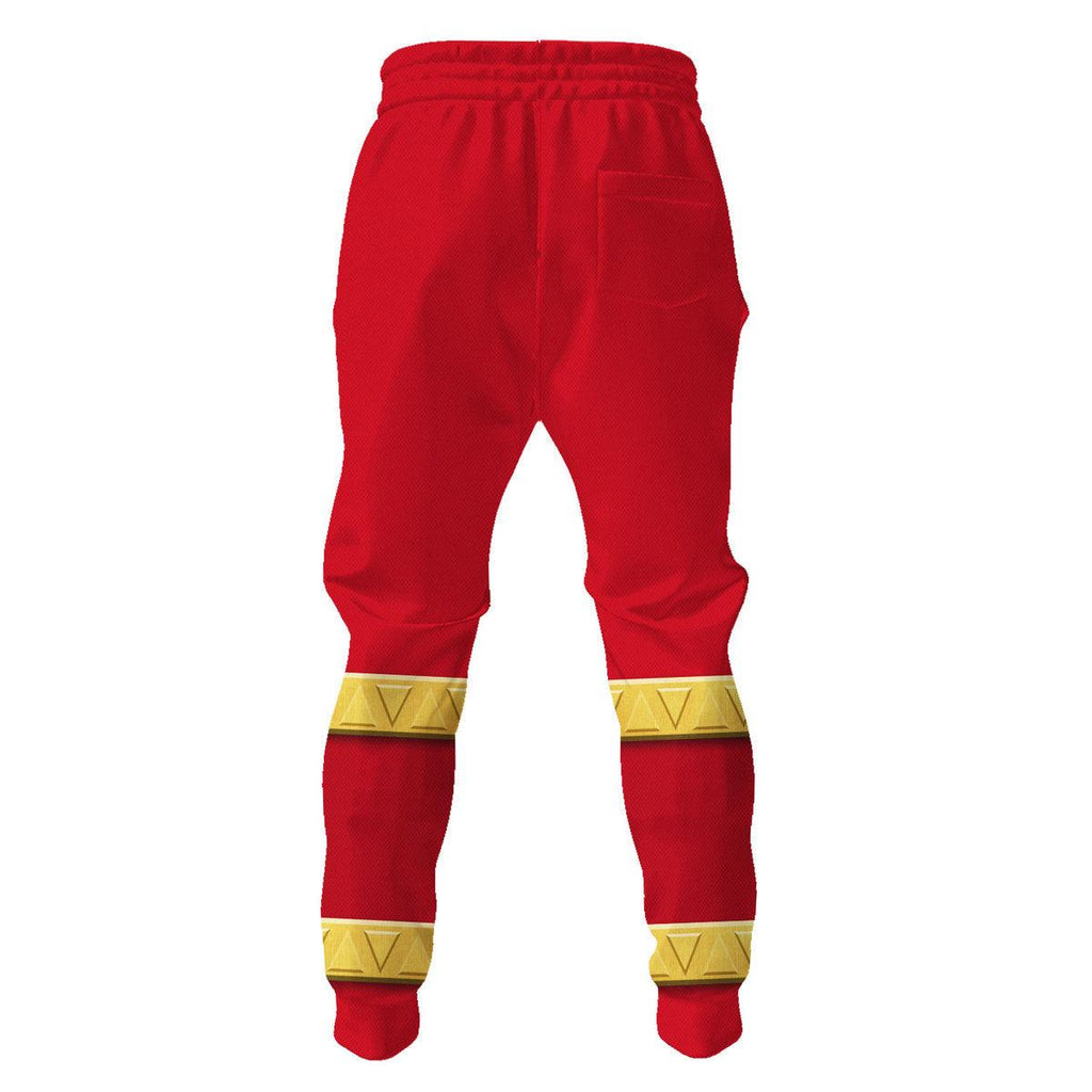 Cosmic Fury Red Ranger Hoodies Sweatshirt T-shirt ZipHoodies Sweatpants - CustomsPig.com