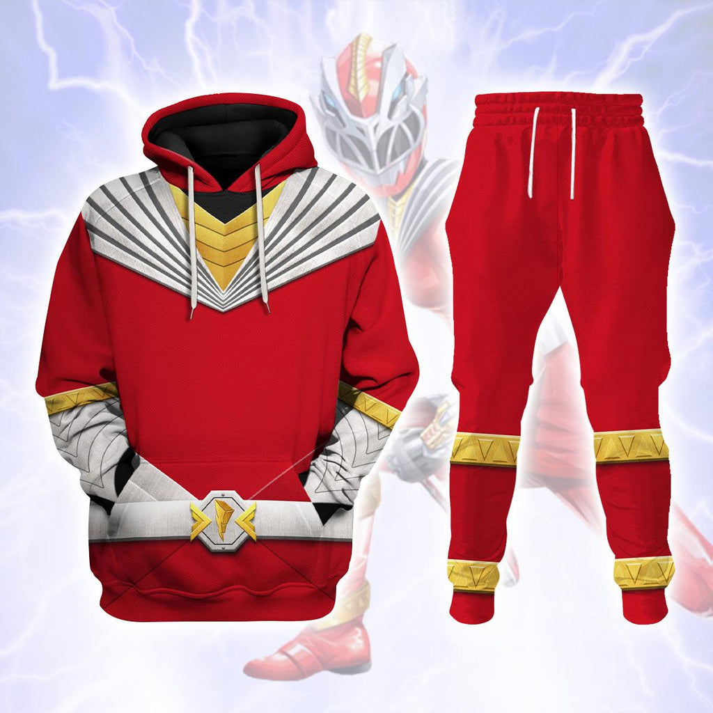 Cosmic Fury Red Ranger Hoodies Sweatshirt T-shirt ZipHoodies Sweatpants - CustomsPig.com