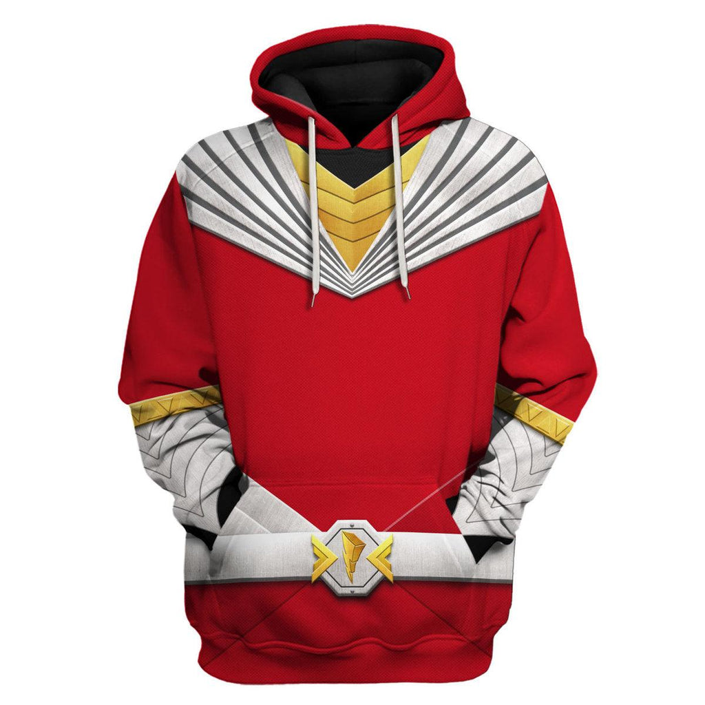 Cosmic Fury Red Ranger Hoodies Sweatshirt T-shirt ZipHoodies Sweatpants - CustomsPig.com