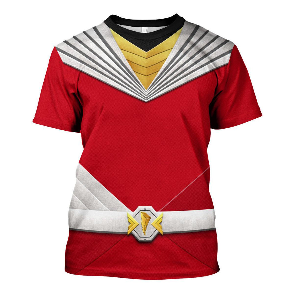 Cosmic Fury Red Ranger Hoodies Sweatshirt T-shirt ZipHoodies Sweatpants - CustomsPig.com