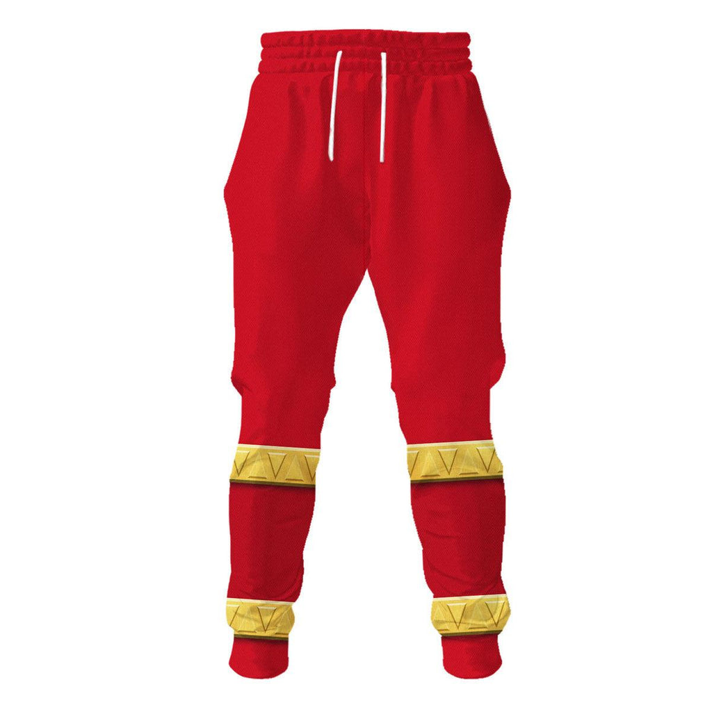 Cosmic Fury Red Ranger Hoodies Sweatshirt T-shirt ZipHoodies Sweatpants - CustomsPig.com