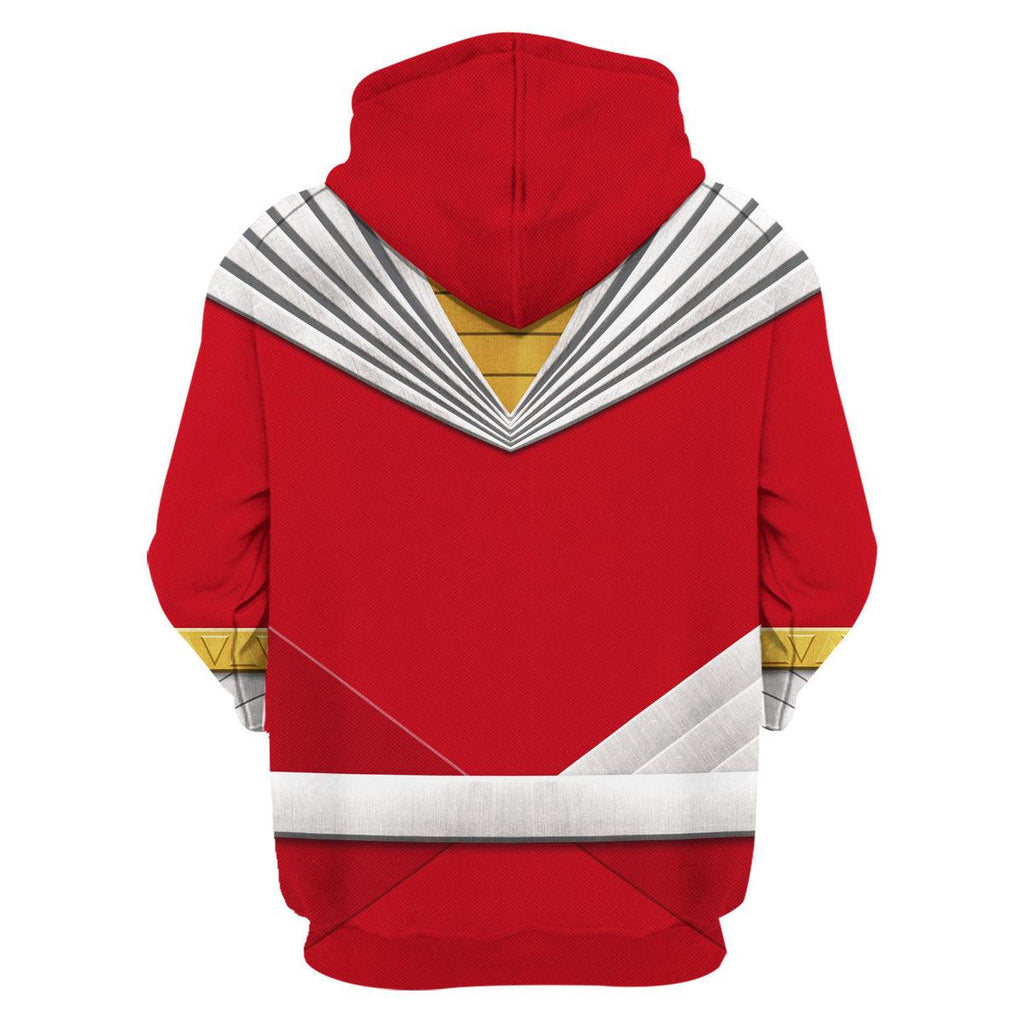 Cosmic Fury Red Ranger Hoodies Sweatshirt T-shirt ZipHoodies Sweatpants - CustomsPig.com