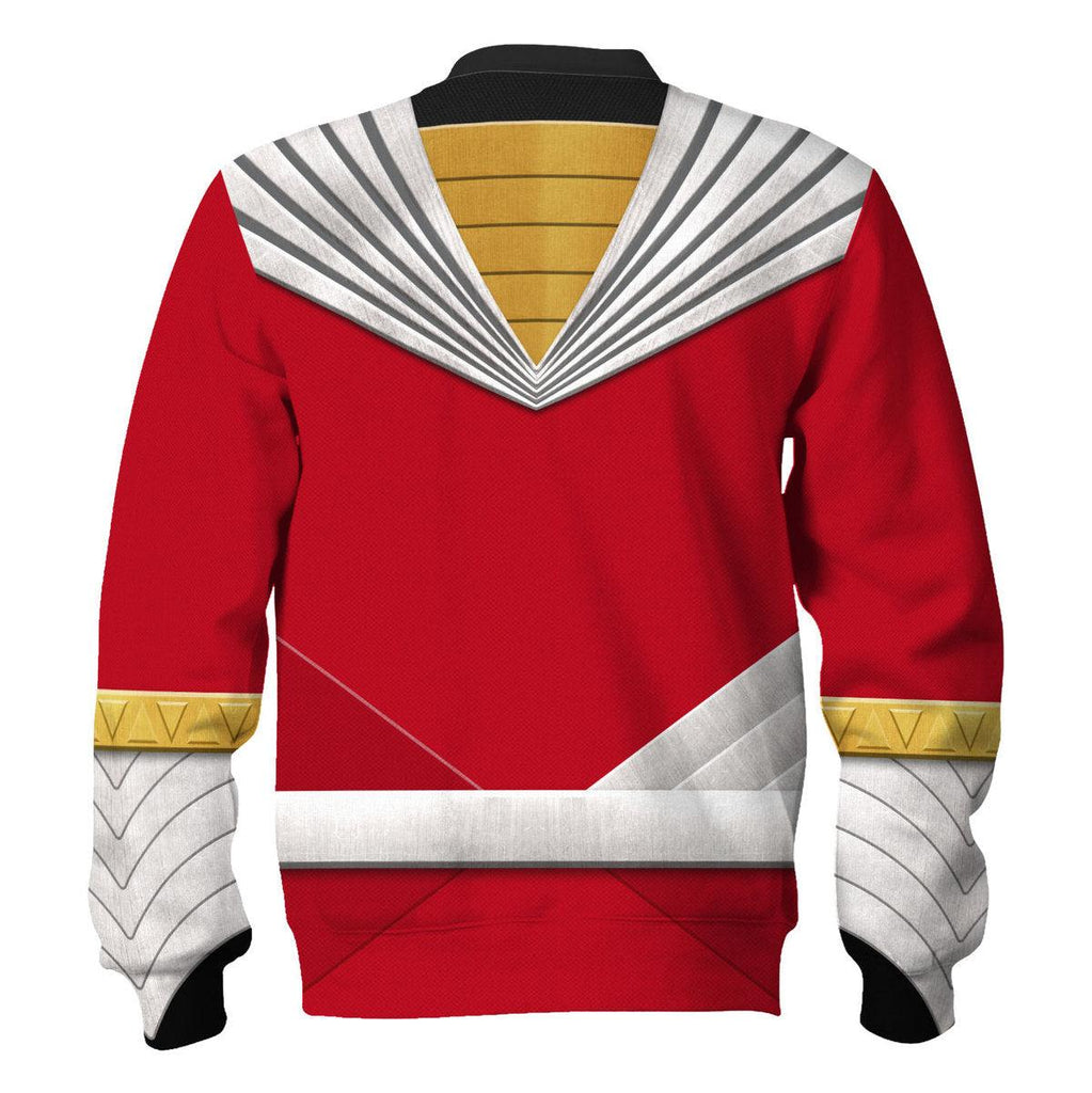 Cosmic Fury Red Ranger Hoodies Sweatshirt T-shirt ZipHoodies Sweatpants - CustomsPig.com