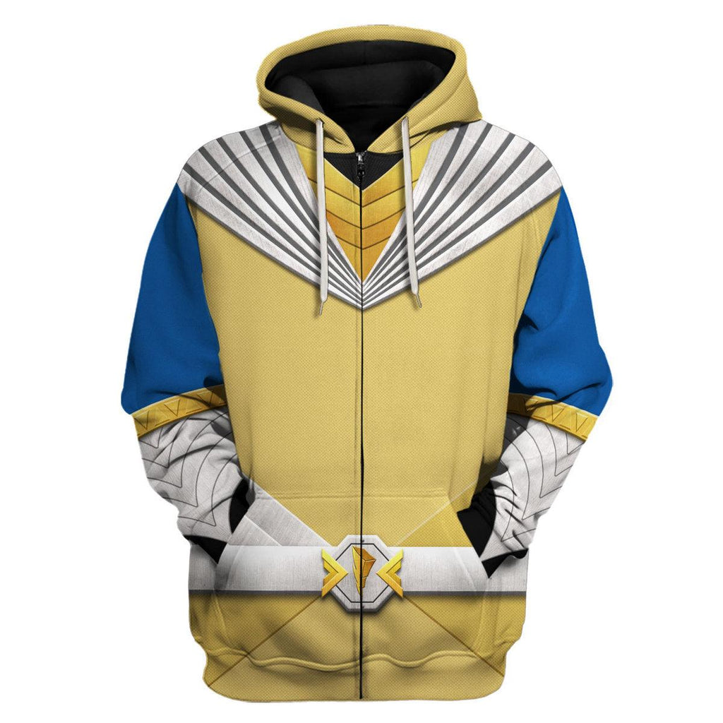 Cosmic Fury Yellow Ranger Hoodies Sweatshirt T-shirt ZipHoodies Sweatpants - CustomsPig.com