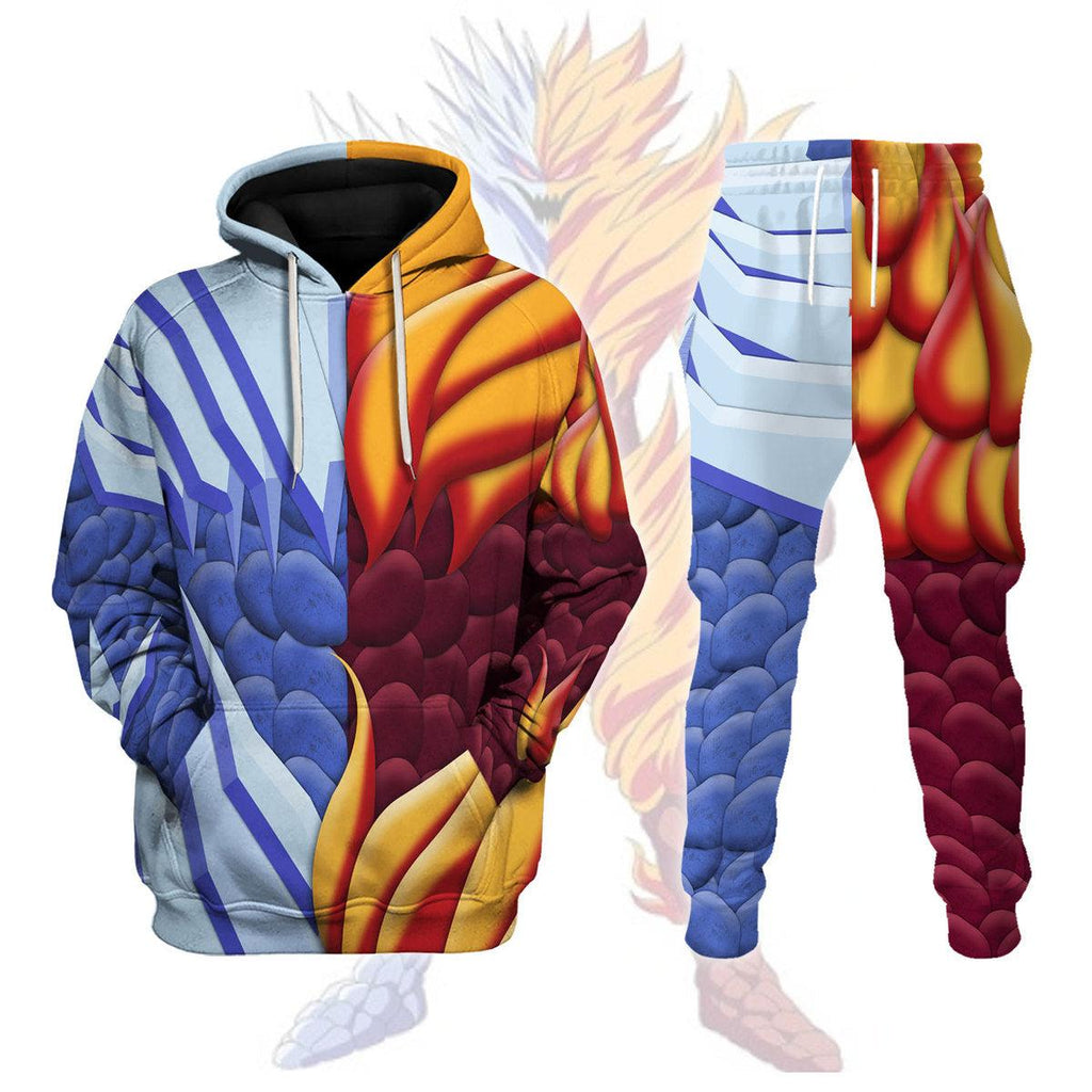 Dai no Daibouken Flazzard Dragon Quest Hoodie T-shirt Sweatpants Cosplay - CustomsPig