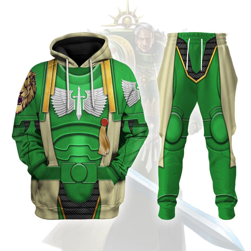 Dark Angels Captain T-shirt Hoodie Sweatpants Cosplay - CustomsPig