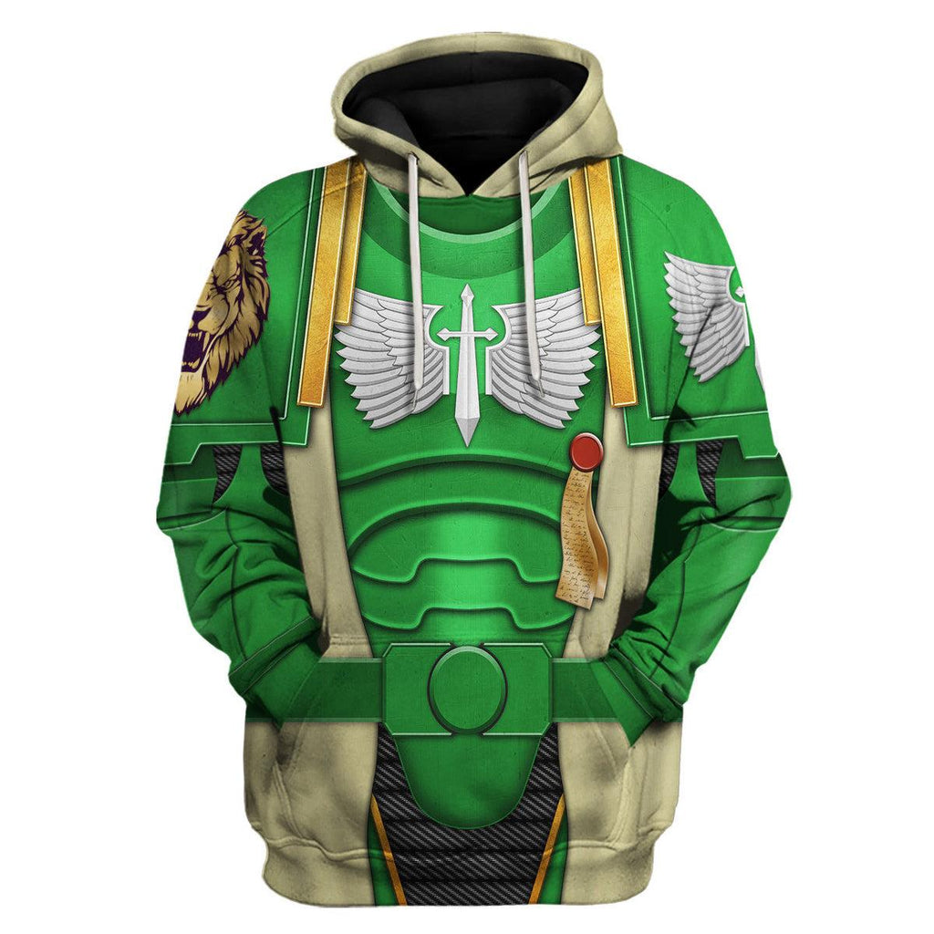 Dark Angels Captain T-shirt Hoodie Sweatpants Cosplay - CustomsPig