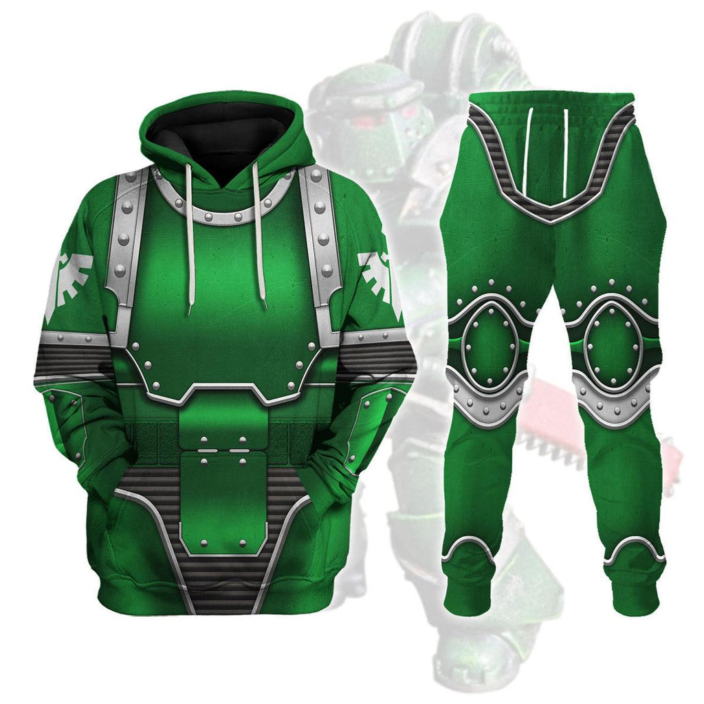 Dark Angels In Mark III Power Armor T-shirt Hoodie Sweatpants Cosplay -  CustomsPig