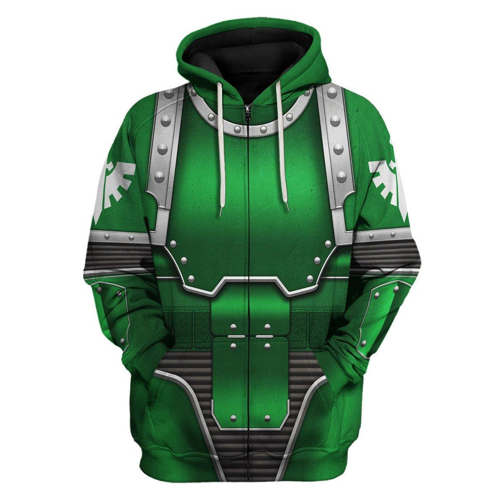 Dark Angels In Mark III Power Armor T-shirt Hoodie Sweatpants Cosplay -  CustomsPig