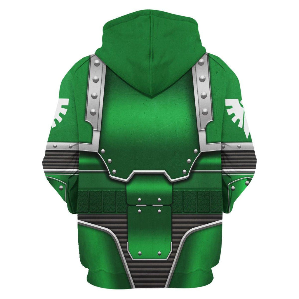 Dark Angels In Mark III Power Armor T-shirt Hoodie Sweatpants Cosplay -  CustomsPig