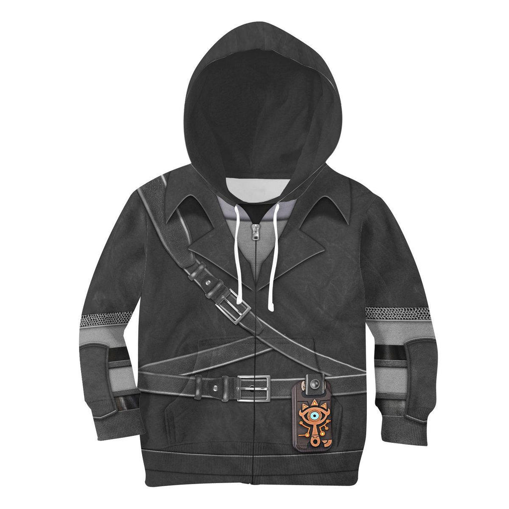 Dark Link Attire Kid Tops Hoodie Sweatshirt T-Shirt - CustomsPig.com