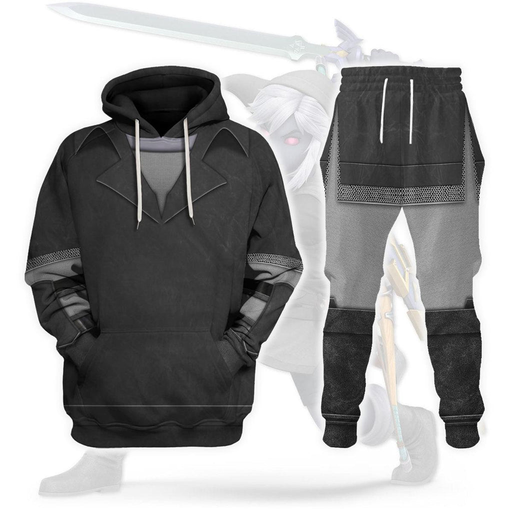 Dark Link Attire New Unisex Hoodie Sweatshirt T-shirt Sweatpants Cosplay - CustomsPig.com