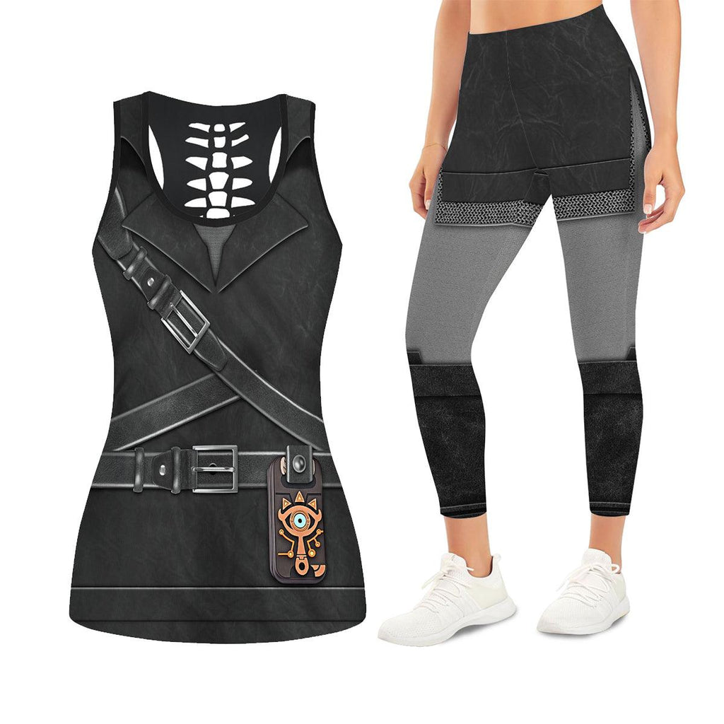 Dark Link Attire Tank Tops & Leggings - CustomsPig.com