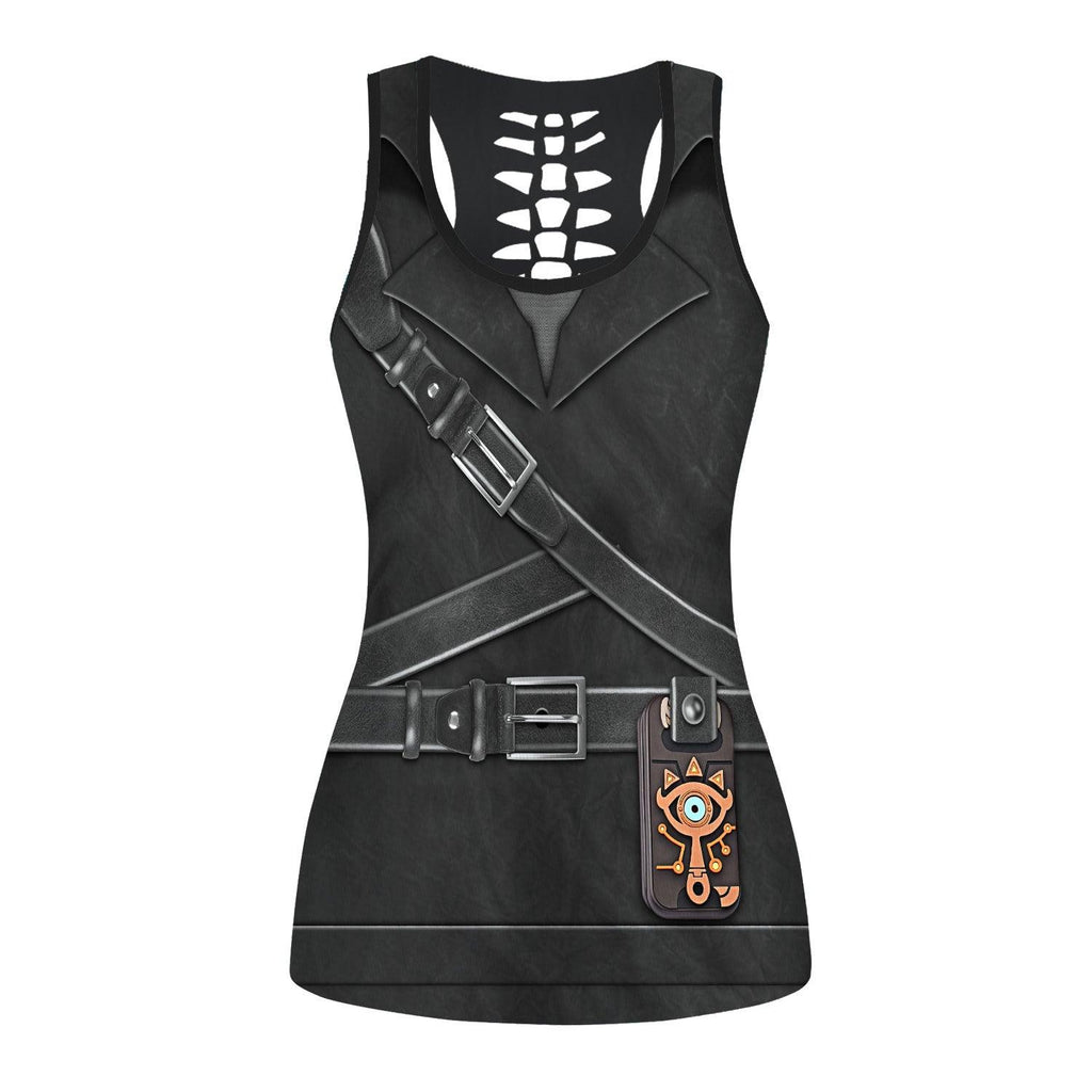 Dark Link Attire Tank Tops & Leggings - CustomsPig.com