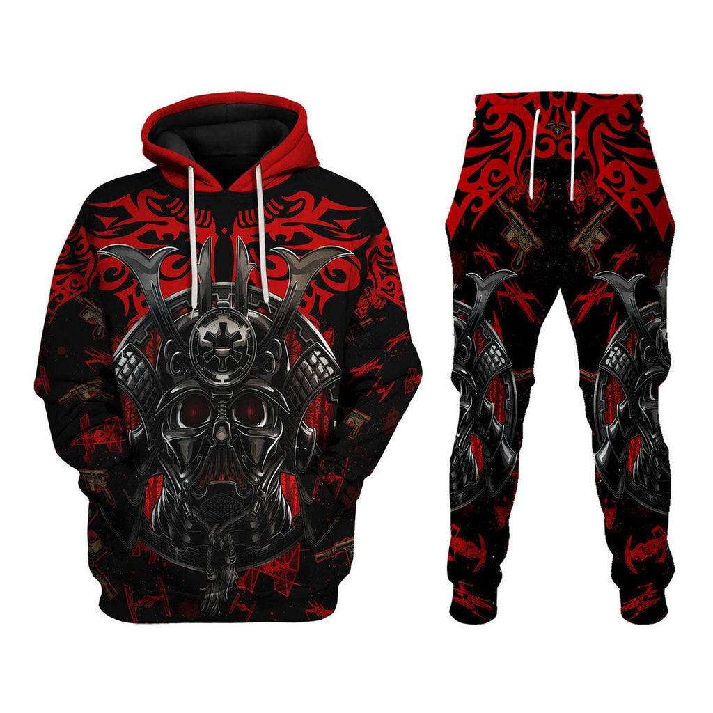 Darth Vader Samurai T-shirt Hoodie Sweatpants Apparel -  CustomsPig.com