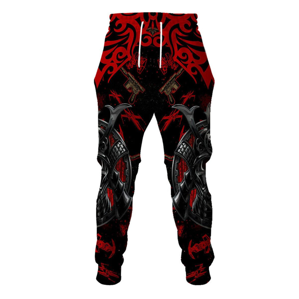 Darth Vader Samurai T-shirt Hoodie Sweatpants Apparel -  CustomsPig.com