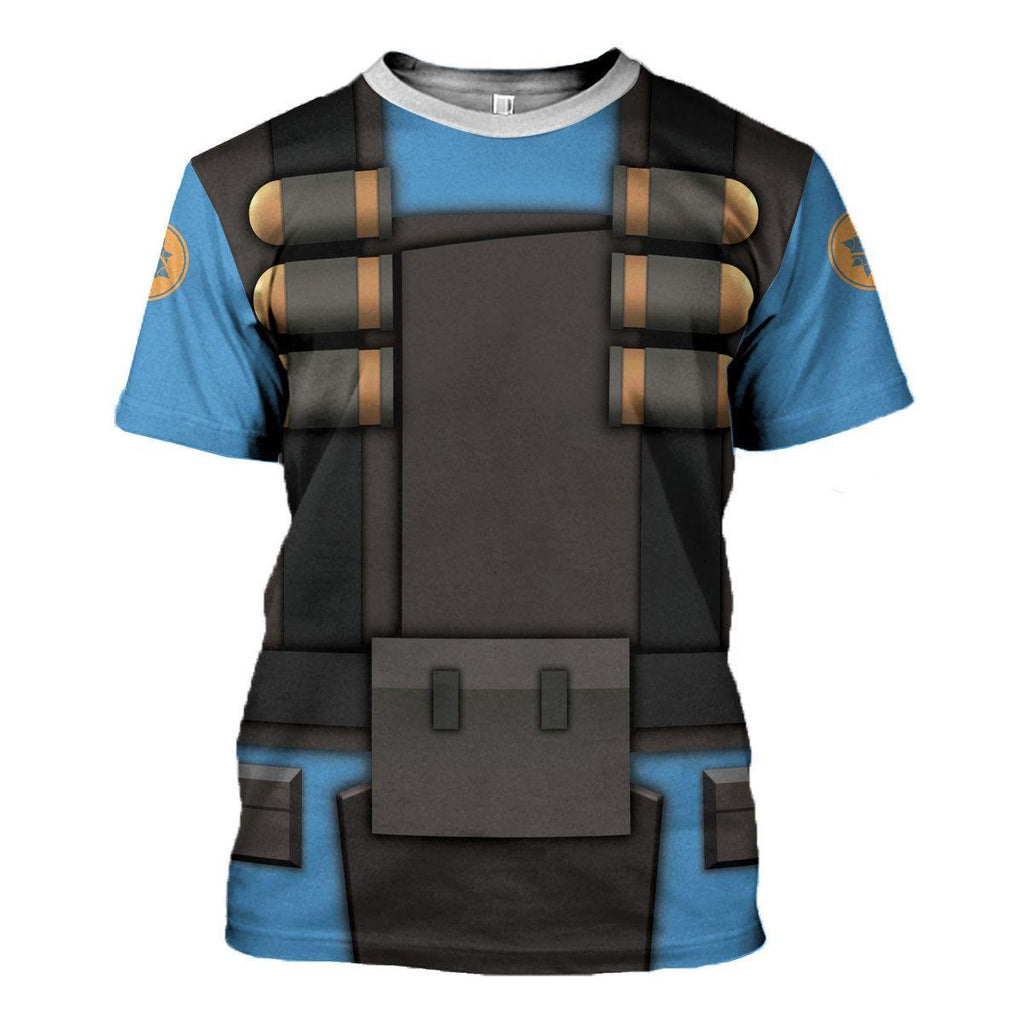 Demoman Blue Team TF2 - CustomsPig