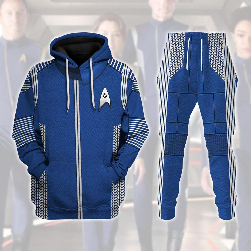 Discovery Uniform Silver Hoodie Sweatshirt T-Shirt Sweatpants Apparel - CustomsPig.com