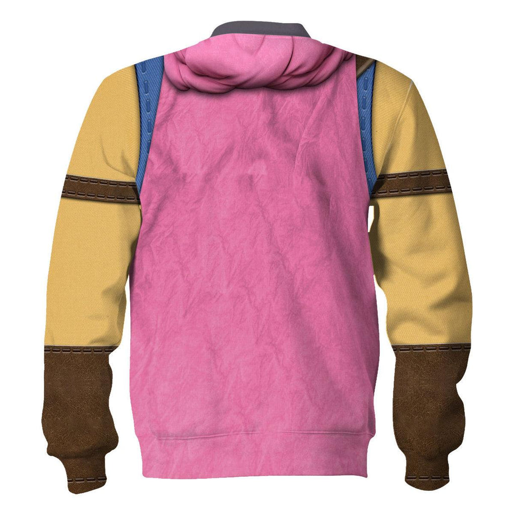 Dragon Quest Erdrick Hoodie T-shirt Sweatpants Cosplay - CustomsPig