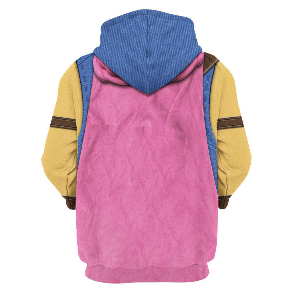 Dragon Quest Erdrick Hoodie T-shirt Sweatpants Cosplay - CustomsPig