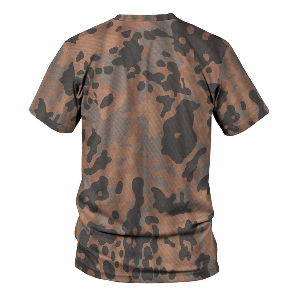 Eichenlaubmuster (Oak leaf A) World War II German Camo Pattern - CustomsPig