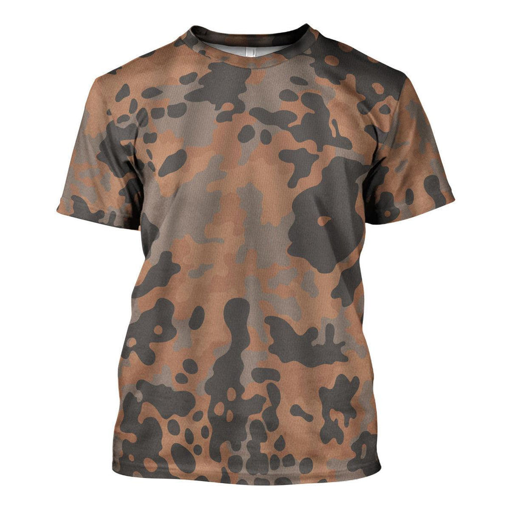 Eichenlaubmuster (Oak leaf A) World War II German Camo Pattern - CustomsPig