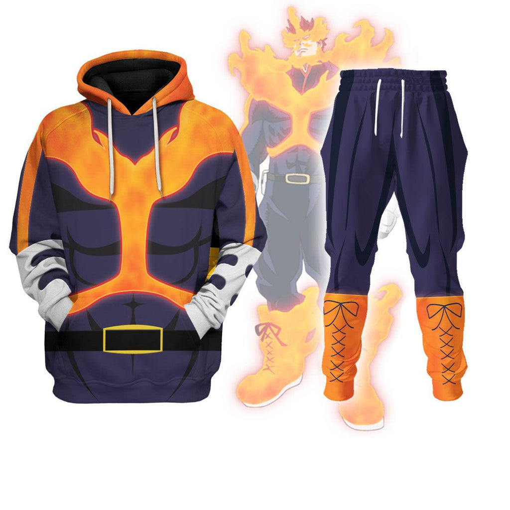 Endeavor My Hero Academia Hoodies T-shirt Sweatpants Apparel - DucG