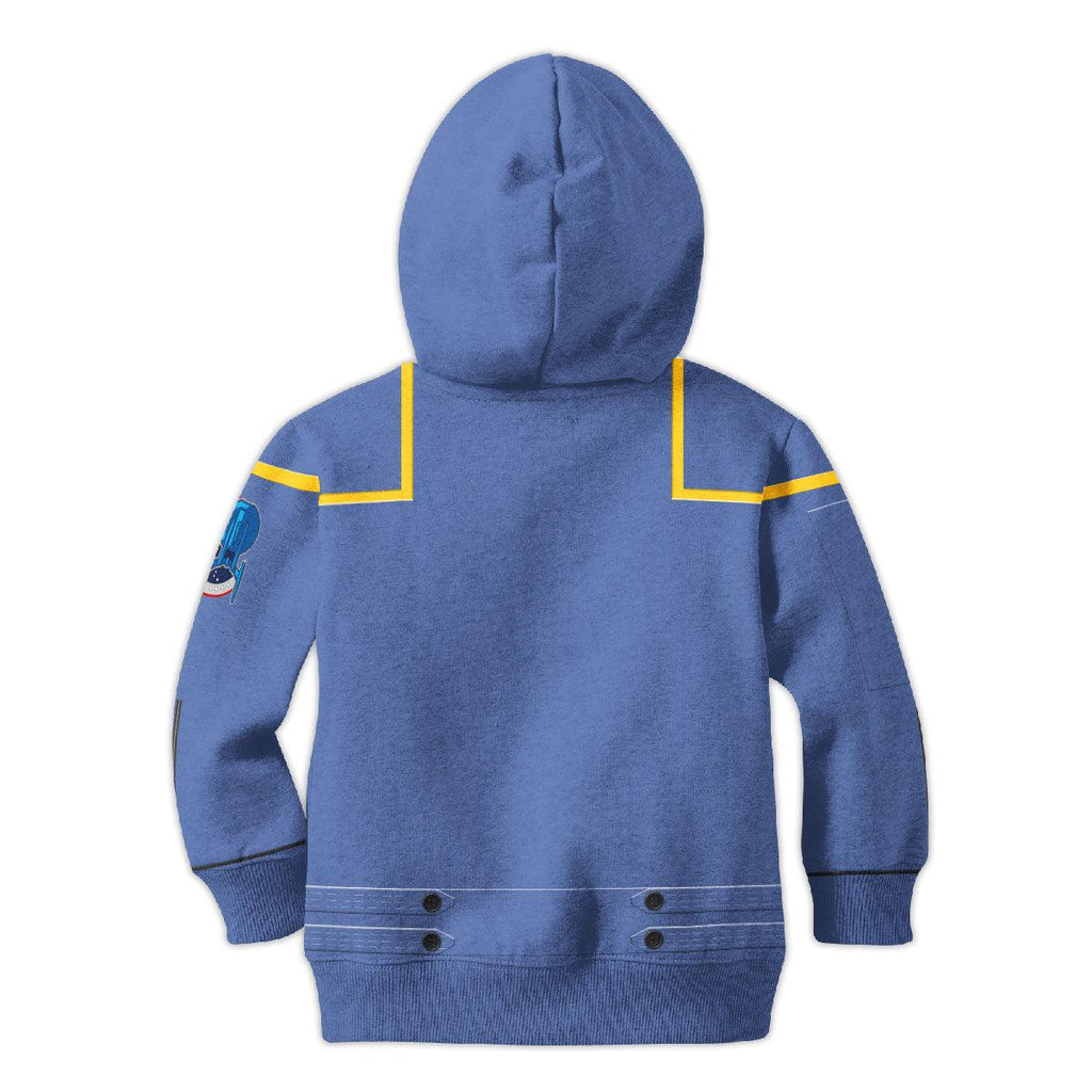 Enterprise Uniform Kid Hoodie Sweatshirt T-Shirt - CustomsPig.com