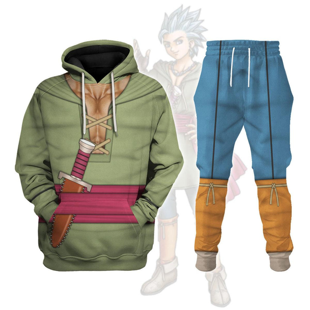 Erik Dragon Quest Hoodie T-shirt Sweatpants Cosplay - CustomsPig