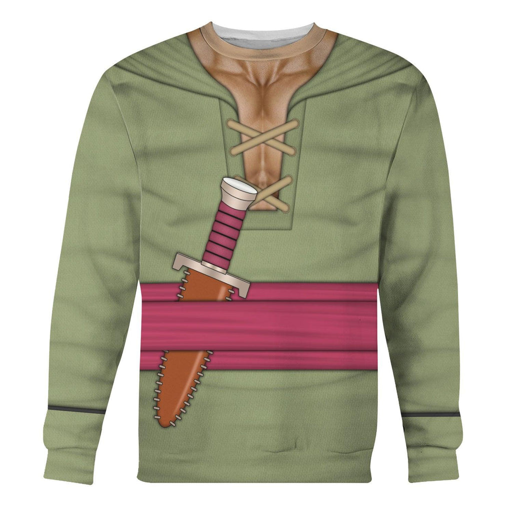 Erik Dragon Quest Hoodie T-shirt Sweatpants Cosplay - CustomsPig